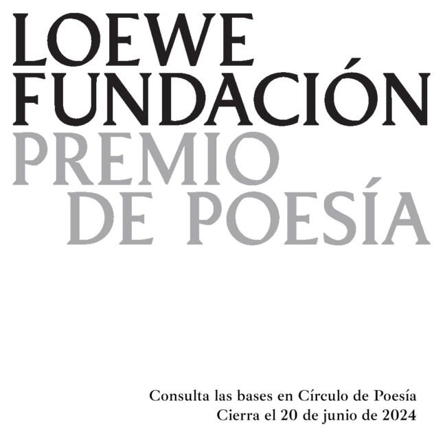 Participa En El Premio Internacional De Poes A Fundaci N Loewe