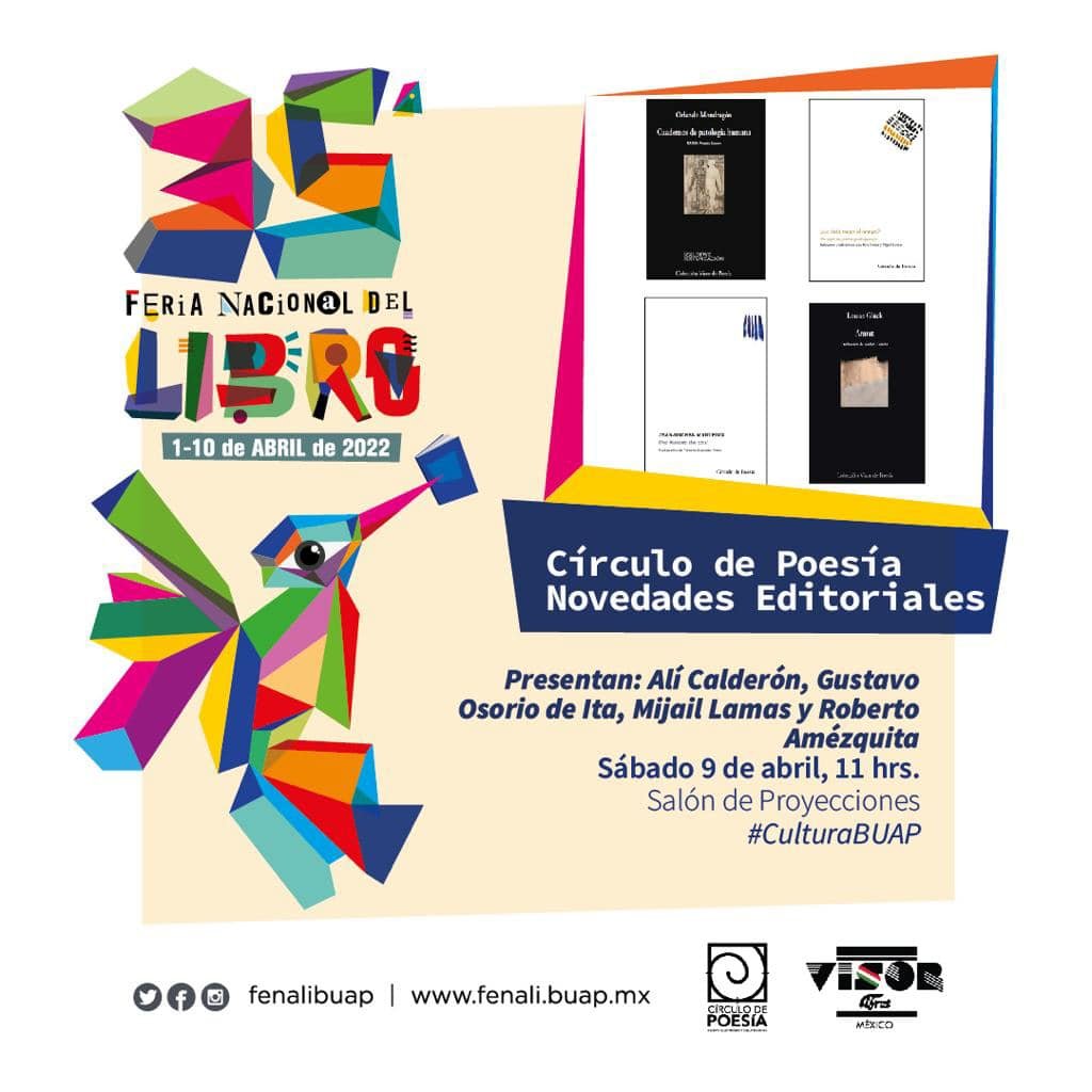 Círculo De Poesía Ediciones En La Feria Nacional Del Libro De La Buap Circulo De Poesía 